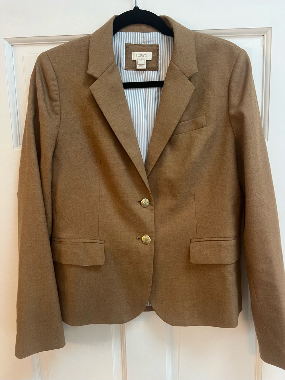 J Crew Factory Camel Blazer